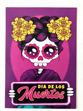 Cargar imagen en el visor de la galería, Set 12  postales del Día de Muertos