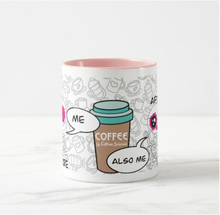 Cargar imagen en el visor de la galería, MUG CERAMIC ME AND ALSO ME LA CATRINA BOHEMIA