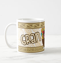 Cargar imagen en el visor de la galería, MUG CERAMIC CACAO  LA CATRINA BOHEMIA