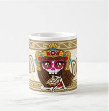 Cargar imagen en el visor de la galería, MUG CERAMIC CACAO  LA CATRINA BOHEMIA