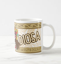 Cargar imagen en el visor de la galería, MUG CERAMIC CACAO  LA CATRINA BOHEMIA