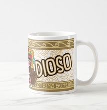 Cargar imagen en el visor de la galería, MUG CERAMIC CACAO  LA CATRINA BOHEMIA