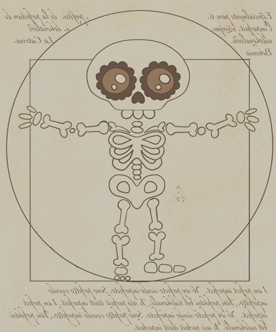 GIF - Vitruvio x La Catrina Bohemia