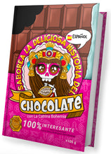 Load image into Gallery viewer, Libro para niños &quot;Saborea la deliciosa historia del chocolate con La Catrina Bohemia&quot;.
