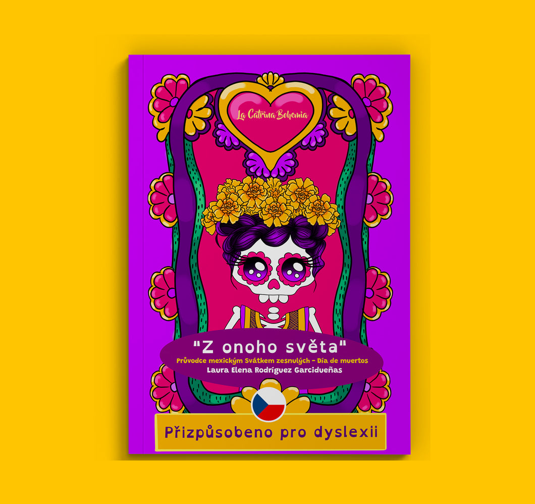 dyslexie Día de Muertos-(CZ) Kniha pro děti 