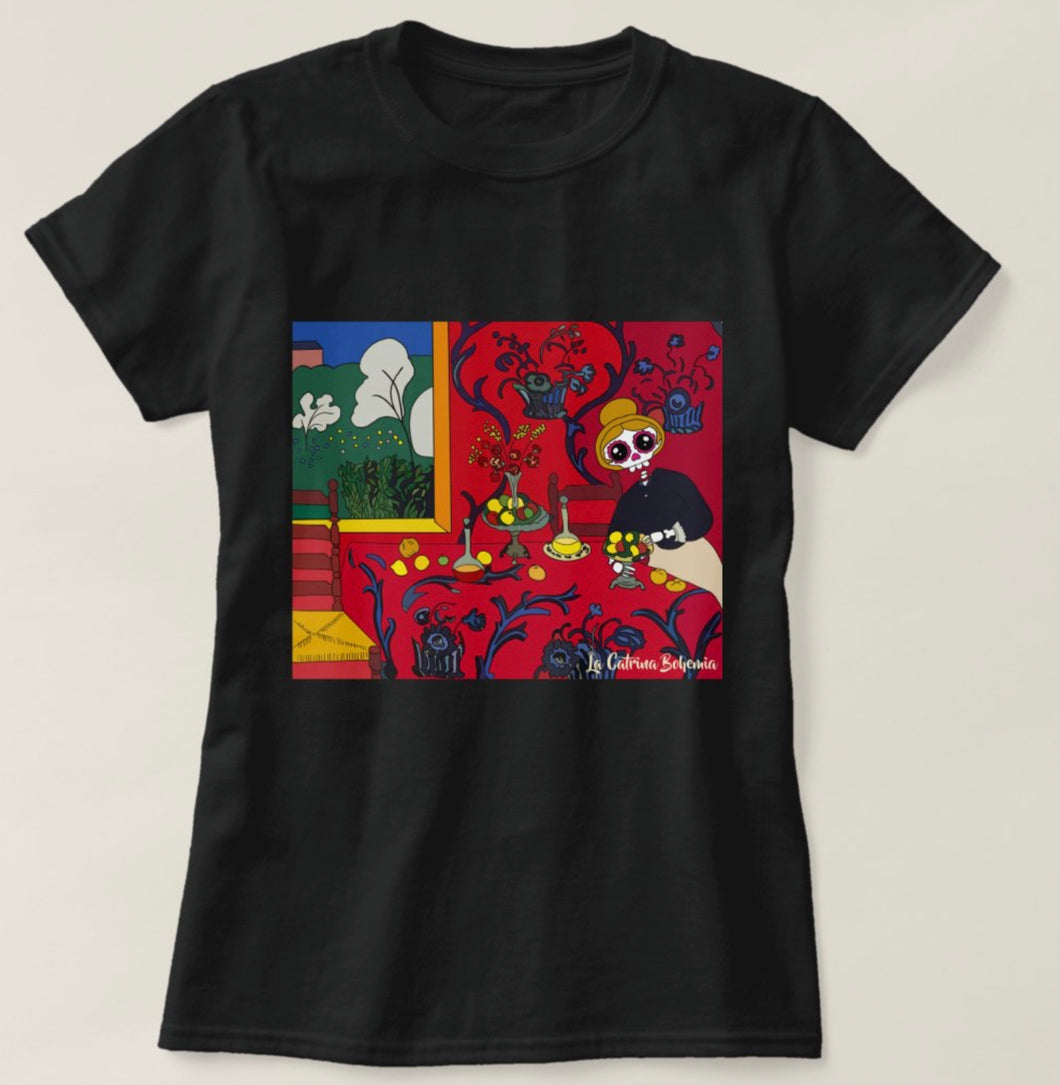 Black T-shirt Catrina Bohemia The red room Matisse